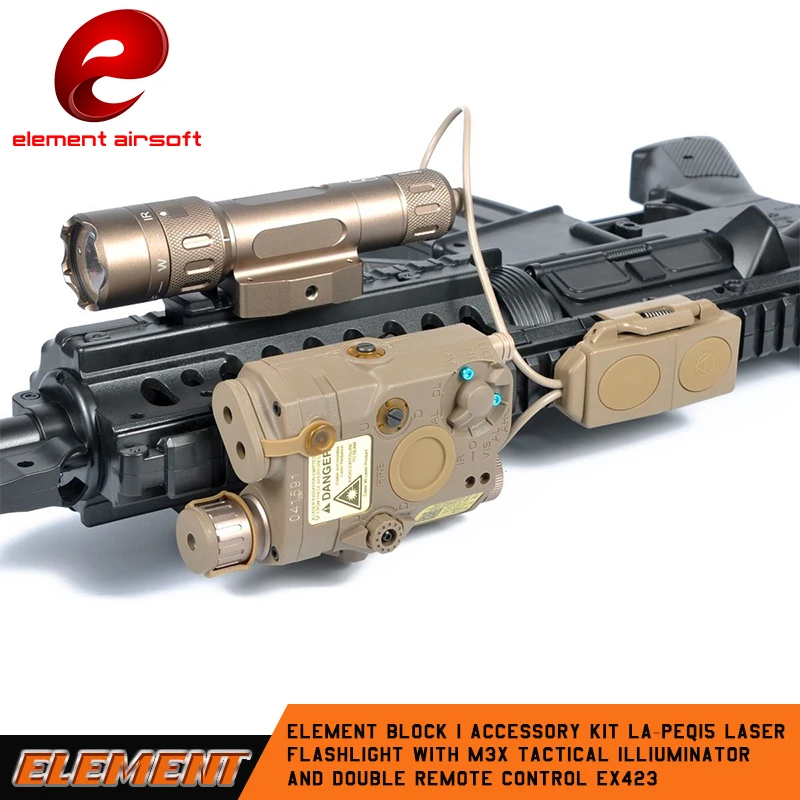 Element Airsoft тактический флэш-светильник PEQ15 IR Red Laer светильник M3X охотничий светильник оружейный светильник PEQ15