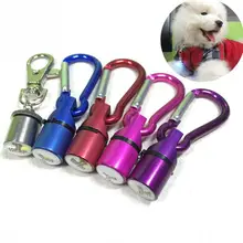 Etiqueta de seguridad impermeable de aluminio colgante genial LED intermitente Etiqueta de collares para perro gato accesorio para mascotas(China)