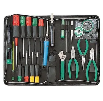 

1PK-813B-1 Basic Electronic Toolkit (220V), Hand Tool Set Screwdriver Pliers Needle File Tools Set