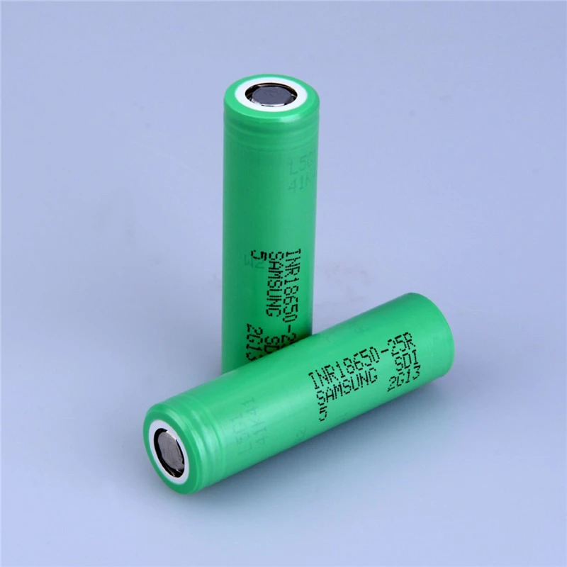 Для SAMSUNG INR 18650-25R 3,6 V 3,7 V 2500mAh литий-ионная аккумуляторная батарея