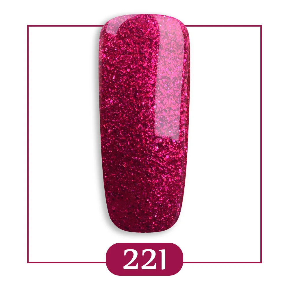 221 RS NAIL 15 мл УФ Цветной Гель-лак для ногтей 308 цветов Гель-лак#181-240 УФ светодиодный маникюрный лак набор гель-лаков es(4 - Цвет: 221