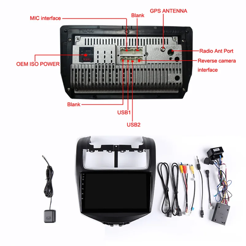 Top 9" 2.5D IPS Android 8.1 Car DVD Multimedia Player GPS for Chevrolet Aveo 2013 2014 2015 audio car radio stereo navigation 5