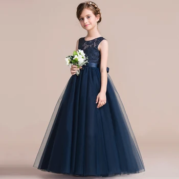 

Summer Girls Dress Lace Princess Dress Tutu Party Wedding Dress Costume Kids Dresses For Girls Children Clothing 10 12 14 Years