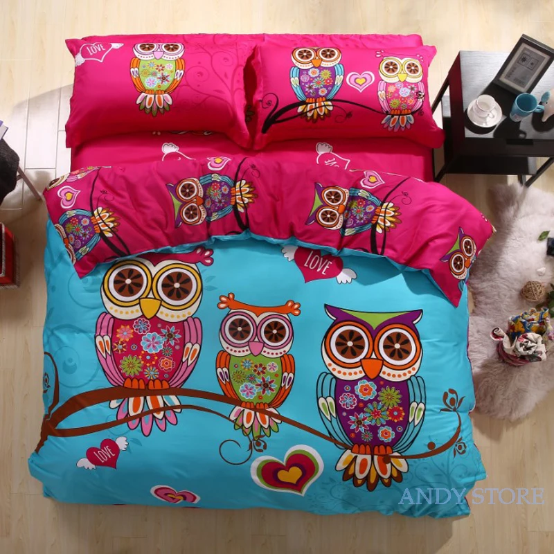 owl bedding twin