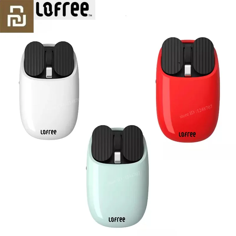 

Xiaomi Youpin LOFREE Bluetooth Wireless Mouse 2.4G Bluetooth Dual Mode Connection Gesture Game Office Computer Mouse for Windows