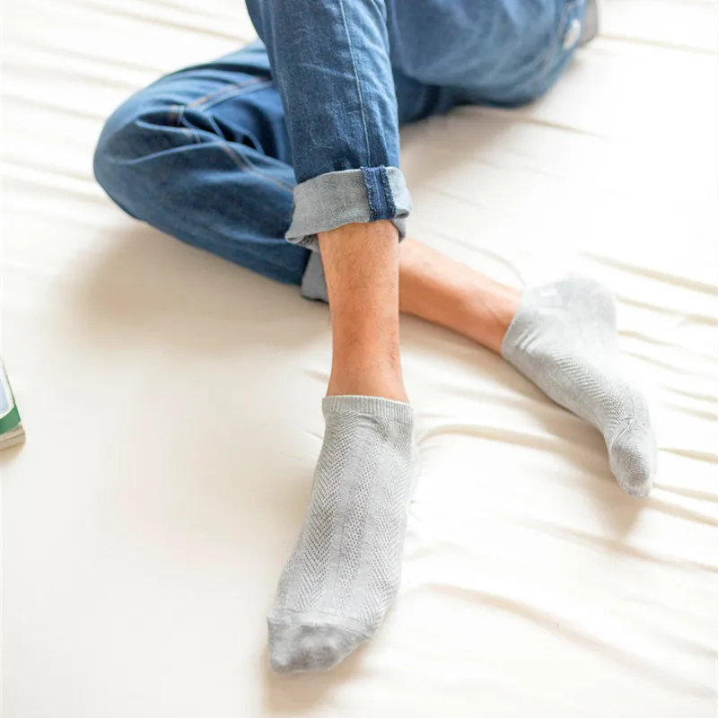 

1Pair Unisex Spring Summer Comfortable Stripe Cotton Sock Men Slippers Short Ankle Socks Casual High Quality Women Fashion 2019