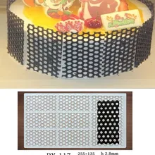 Полый шоколад силиконовые формы/торт Топпер декоративная бумага