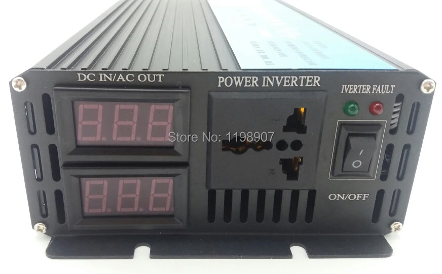 

Pure Sine Wave Solar Power Inverter 1500W DC to AC for Solar System
