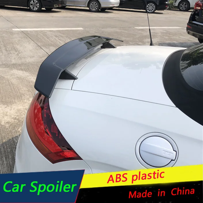 

Universal For Audi TT Spoiler 2012-2017 High Quality ABS Material Car Rear Wing Primer Trunk Spoiler Sport Black/white