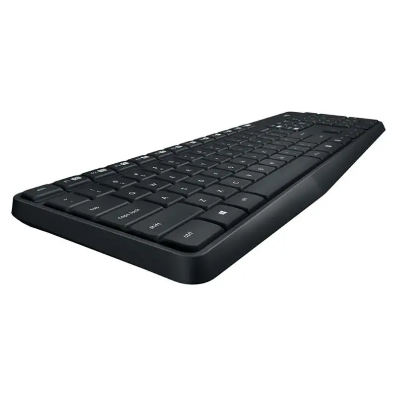 Комплект беспроводной клавиатуры и мыши и клавиатуры logitech MK315, бесшумная, бесшумная, защищенная от брызг, домашняя, Офисная клавиатура, мышь, комбо