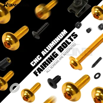 

Discounted prices Motorcycle CNC Fairing Bolt Screw Fastener For Suzuki GS500 GS 500 1989-2008 black