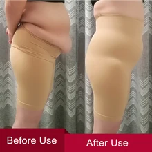 Большой размер для похудения шорты безопасности штаны пуш-ап бедра и ягодицы животик тело формирователь короткие высокая талия живот контроль Корректирующее белье