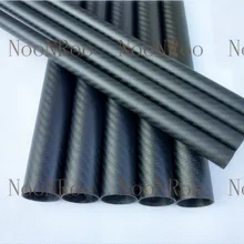 3K матовая саржевая рыболовная удочка углеродная трубка 20 мм x 22 мм x 500 мм полностью углеродистая рыболовная удочка DIY трубка