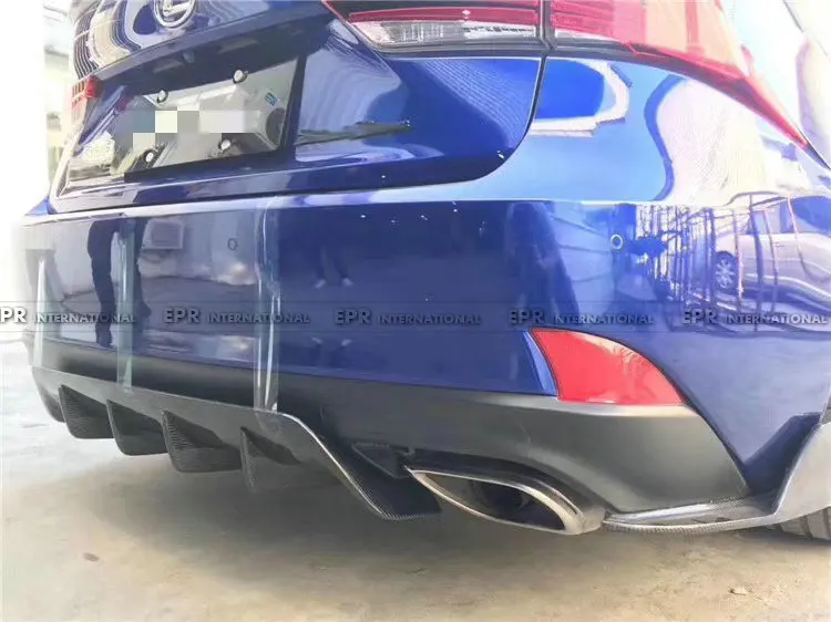

Carbon Diffuser For Lexus IS300 2017-2018 XE30 Type Carbon Fiber AM Rear Diffuser Body Kit Tuning Trim For IS300 Racing Part