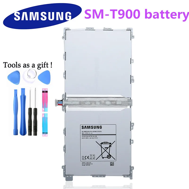 

Original Tablet Battery T9500E T9500C T9500K For Samsung Galaxy Note 12.2 P900 P901 SM-P905M SM-T900 SM-P900 P905M 9500mAh+Tools