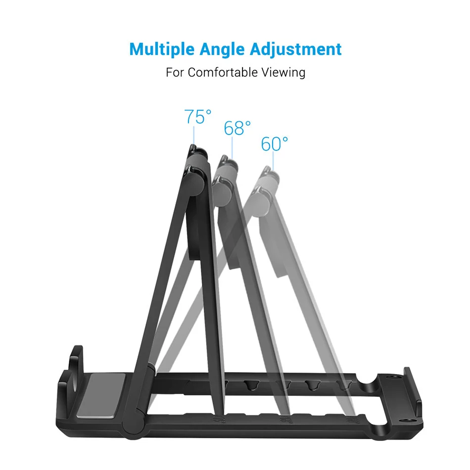Регулируемый держатель для мобильного телефона, подставка для iPhone, многоугольный, портативный, ленивый, настольный держатель для Xiaomi, универсальный, для офиса, дома