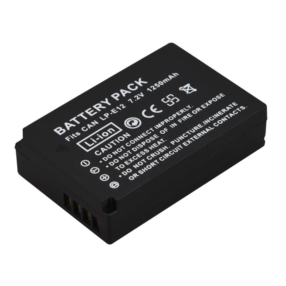 Batería 820mAh para Canon EOS 100D//LP-E12