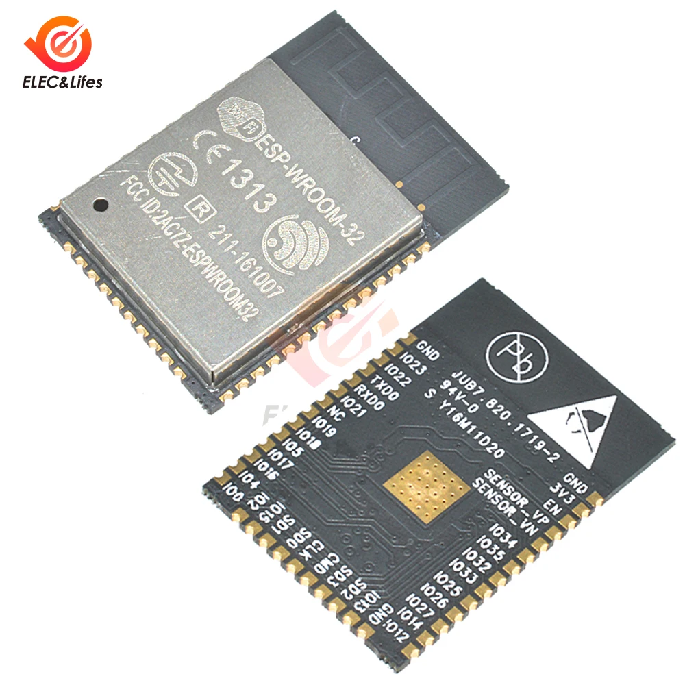 ESP-32 ESP32 ESP-32S Bluetooth модуль беспроводного доступа Wi-Fi, ESP-WROOM-32 240 МГц Dual Core Процессор MCU Беспроводной сети на печатной плате для печатных плат на ESP32S 2,2 V-3,6 V