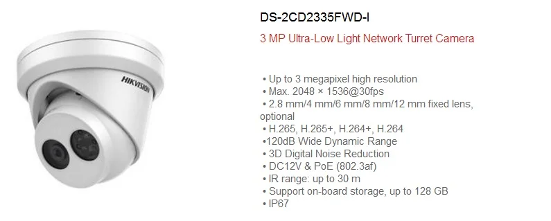 DS-2CD2335FWD-I 0