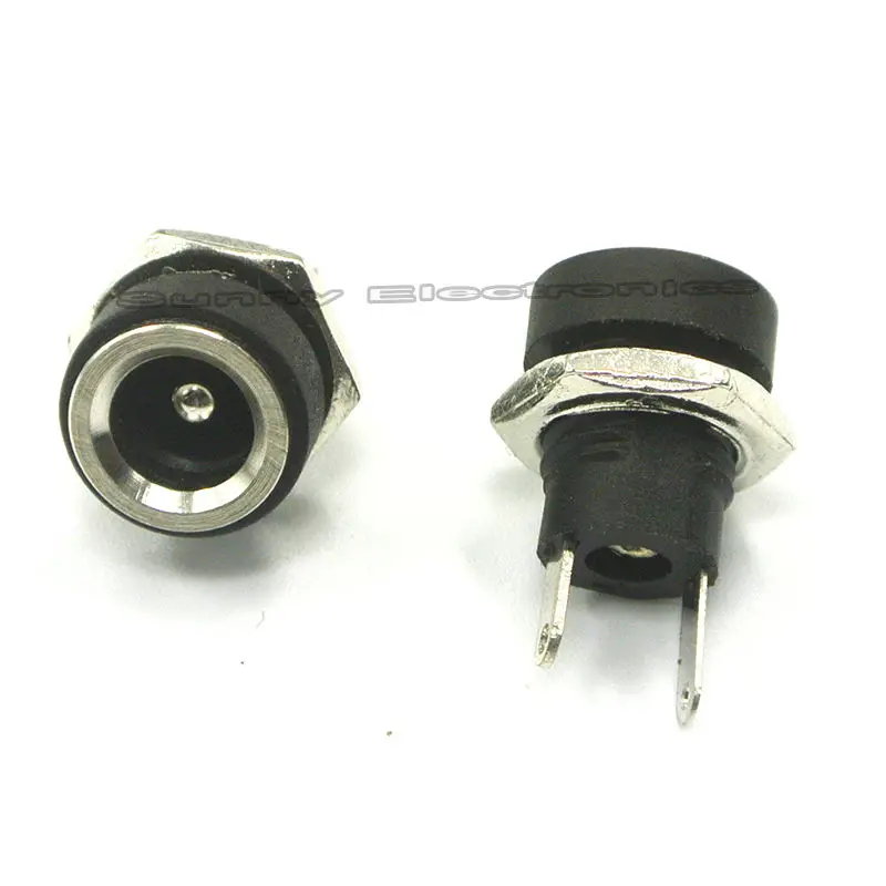 10 шт. разъём питания постоянного тока 3 А 5 5x2 мм|connector 2.5mm|12v connector femalefemale 12v |
