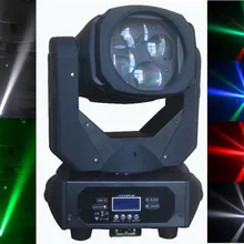 Распродажа 2 шт./партия новейший 4x25 Вт цветной 130 Вт светодиодный супер луч движущийся головной свет для диско костюм Go-Go бар Вечеринка сцена огни