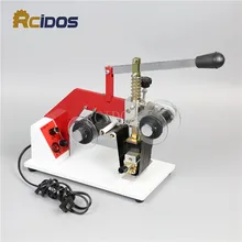 ZY RM5 E leather batch number stamping machine RCIDOS Color Ribbon Hot Printing Machine Heat ribbon