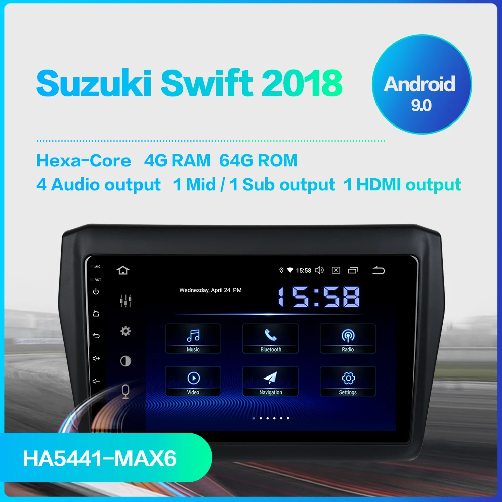 Cheap Dasaita 9" IPS Radio 1Din Car Stereo Android 9.0 for Suzuki Swift Ertiga GPS 2018 Navigation Bluetooth 1080p Video TDA850 MAX6 1 Cheap Dasaita 9" IPS Radio 1Din Car Stereo Android 9.0 for Suzuki Swift Ertiga GPS 2018 Navigation Bluetooth 1080p Video TDA850 MAX6 1