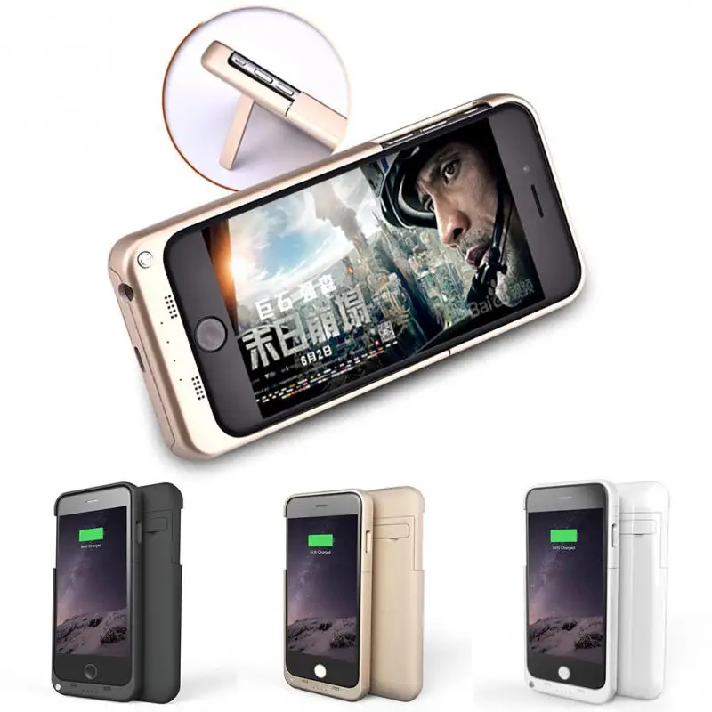 Goedkoop 3200 mAh 5000 mAh Extra Uithoudingsvermogen Power Bank Charger Pack Backup Batterij Case voor iPhone6 6 Plus voor iphone7 7 plus