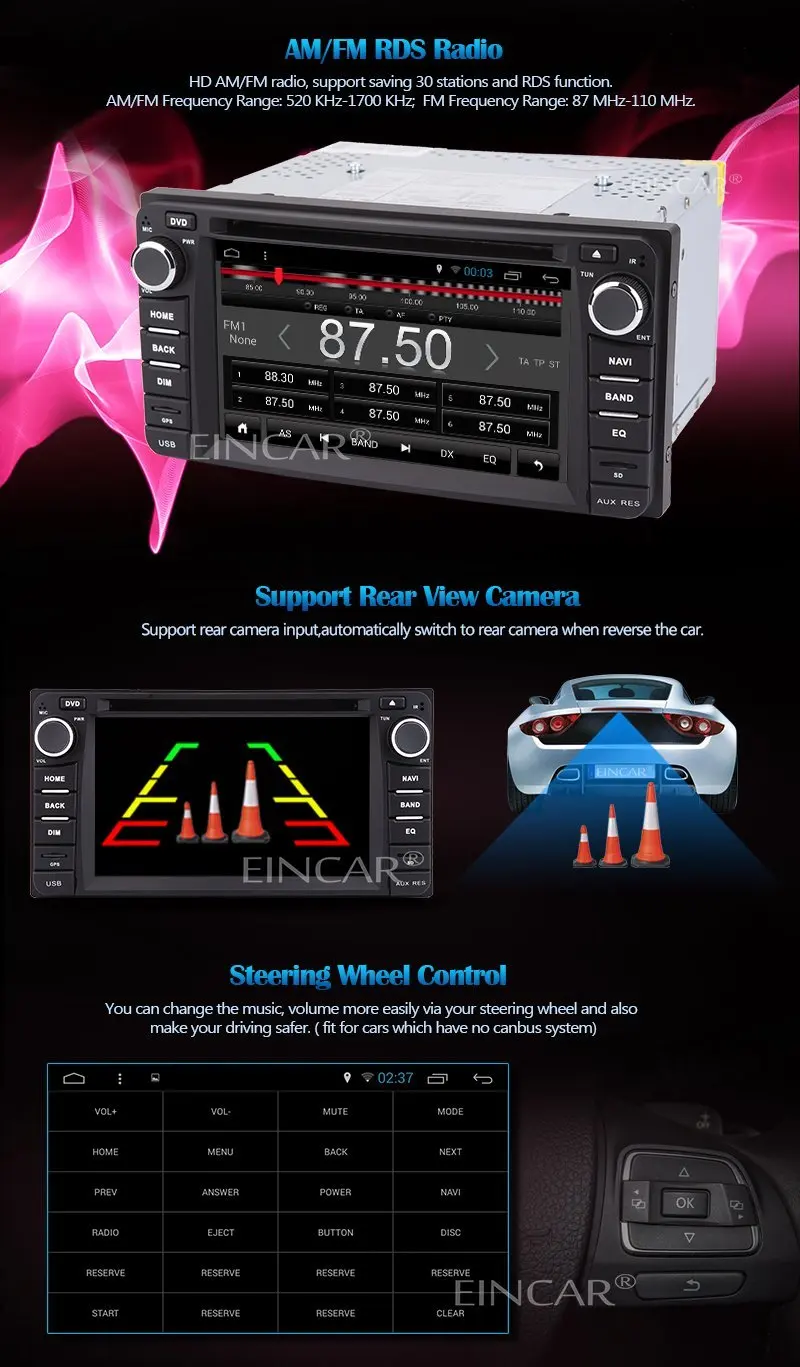 Excellent Android 5.1 Car DVD Player for Toyota Corrolla  Car DVD Player Double Din In Dash GPS Navigation Stereo Radio WiFi Airplay 5