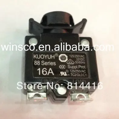 

16A 100% KUOYUH CIRCUIT BREAKER 88 SERIES 16A Bending of the foot