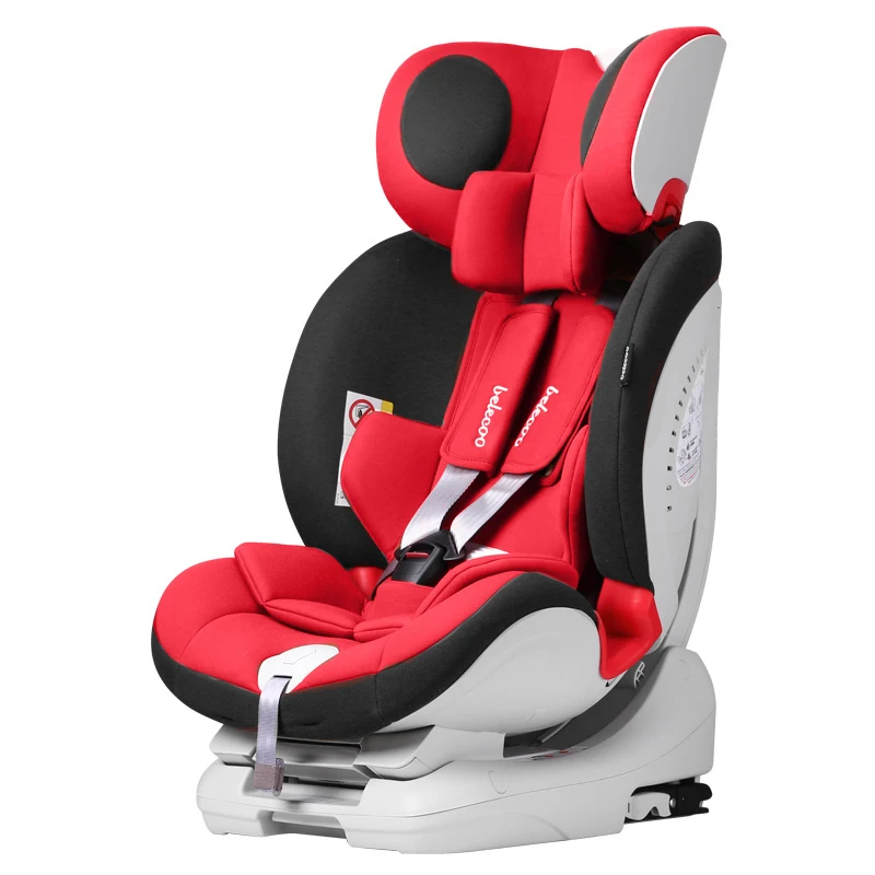 От 0 до 12 лет belecoo детское кресло с откидывающейся спинкой, может сидеть в машине, сертифицированное по немецкому стандарту, детское сиденье с isofix интерфейсом - Цвет: i