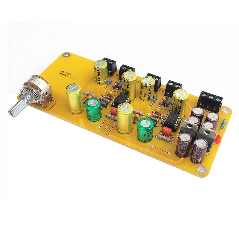 HiFi Preamp Audio Preamplifier Buffer Board Inspired by mnpin