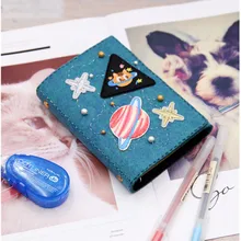 DIY Embroidery Felt Kits Notebook Graduation Gift Journal Book Cute Space Planet Theme Cover Craft Kit Material Package For Kids DIY Embroidery Felt Kits Notebook Graduation Gift Journal Book Cute Space Planet Theme Cover Craft Kit Material Package For Kids