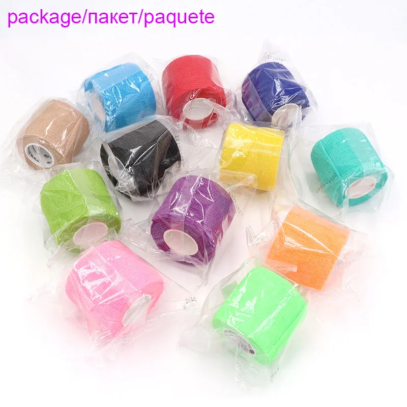 Sports Tape Tom's Hug Self Adhesive Elastic Bandage 4.8m Knee Support Pads Finger Ankle Palm Shoulder Bandage