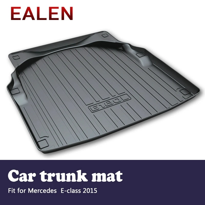 

EALEN For Mercedes Benz E-class W212 2015 Boot Liner Styling Waterproof Anti-slip Mat Accessories 1Set Car Cargo rear trunk mat