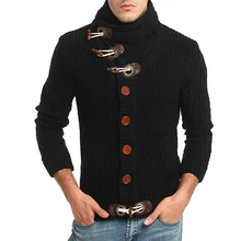 

Autumn Winter Fashion Casual Cardigan Sweater Coat Men Loose Fit 100% Acrylic Warm Knitting Clothes Sweater Coats Men