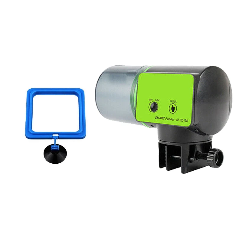 Аквариум Автоматическая наживка для рыбы питатель электрический пластиковый цифровой таймер корм для рыб питатель для домашних животных - Цвет: C