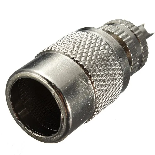 

50 pcs UHF PL-259 Male Solder RF Connector Plug For rg59 RG8 Coaxial Cable adapter