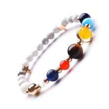 

Buddha Prayer Beads Planet Bracelet Bangles For Women Fashion Beaded Chakra Bracelet Mens Bracelt Jewelry Drop Shipping