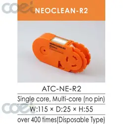 NTTAT Neoclean-R2 волоконно-оптический разъем очиститель/волоконная оптика инструмент для очистки/катушка очиститель/Кассетный очиститель
