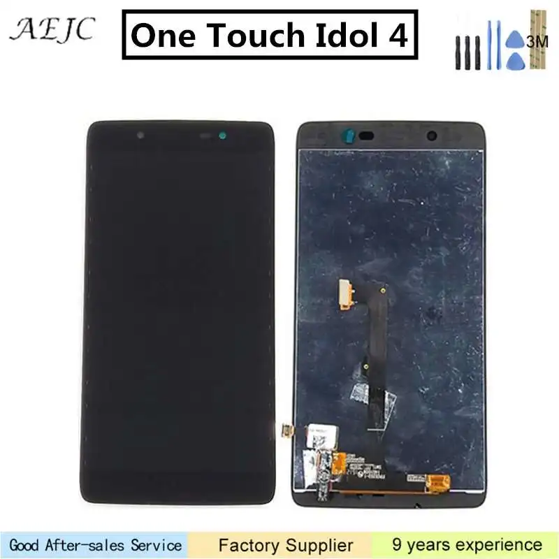 5 2 "для Alcatel One Touch Idol 4 6055 OT6055 6055H 6055B 6055P 6055Y 6055I 6055K ЖК-дисплей с цифровым
