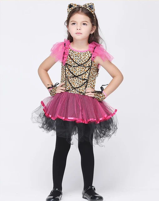 sexy cat woman character halloween costumes for kids baby girl cute cosplay dress set with tire - Cute Halloween Accessories sexy cat woman character halloween costumes for kids baby girl cute cosplay dress set with tire - Cute Halloween Accessories