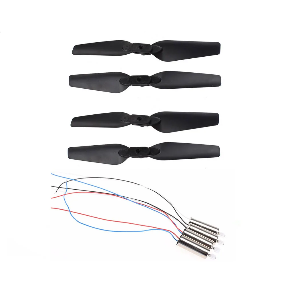 JD 20 JD20 YH 19HW Квадрокоптер RC Карманный Дрон запасные части двигатель Лопасти