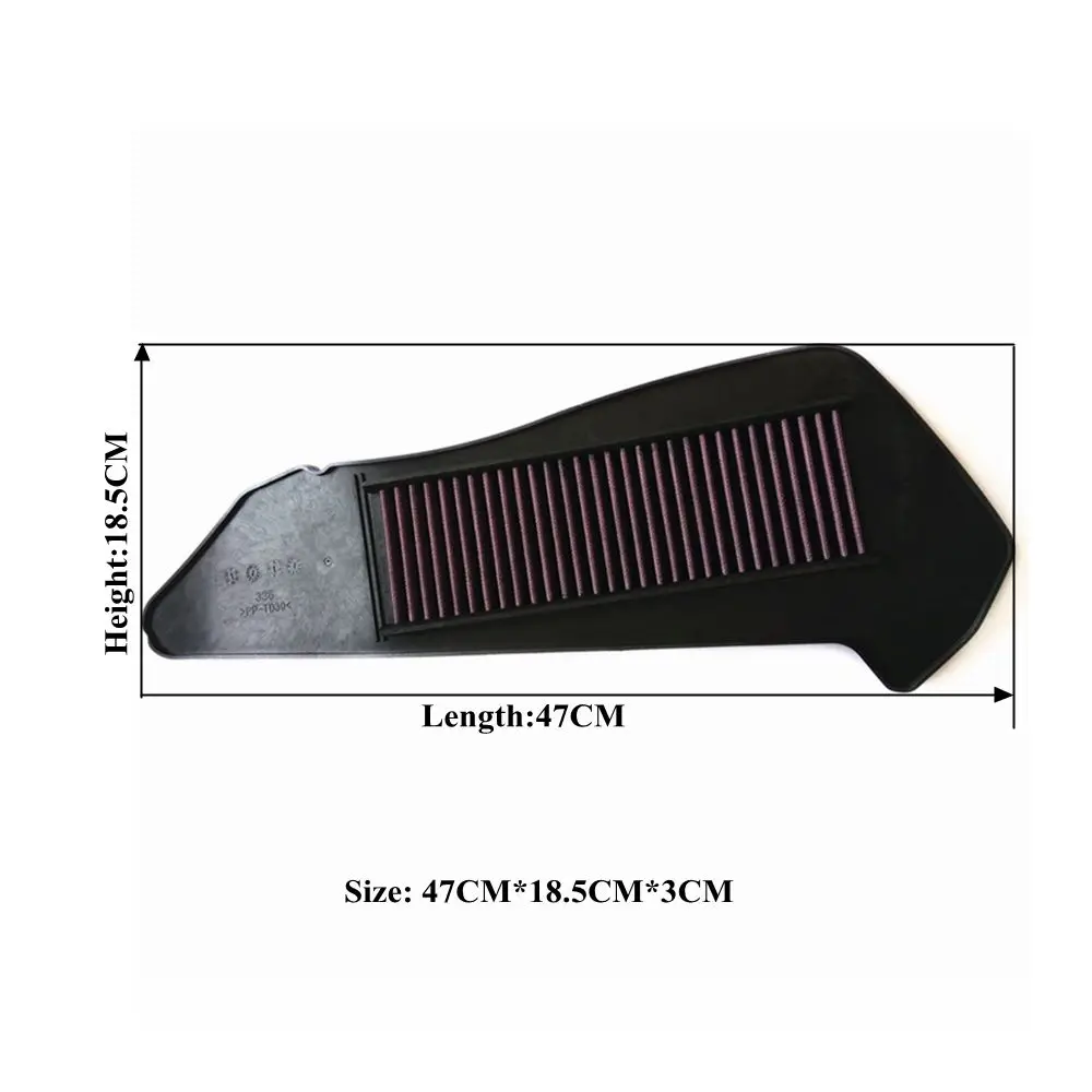

Modified Motorbike XMAX engine protect Washable Reuse High Air Flow Filter Filters Element Cleaner for Yamaha X-MAX xmax 250 300