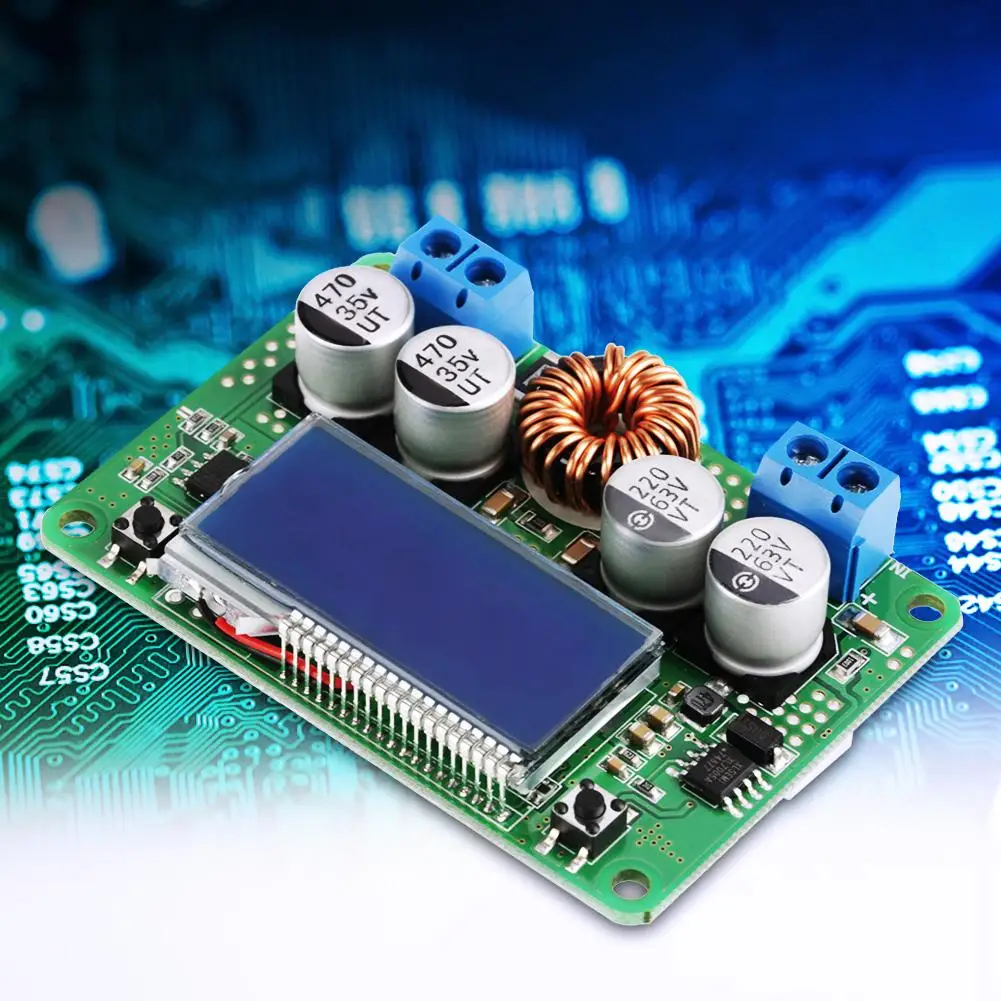 

DC-DC Step-Down Module 8-60V To 3-32V 7A Step-Down Power Supply Module Adjustable Digital Power Module with Shell