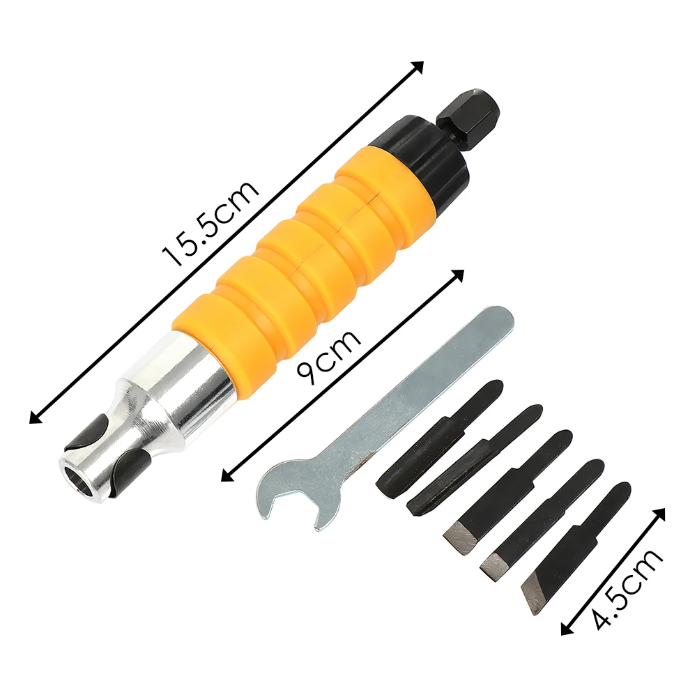 1 Набор практичных инструментов для резьбы по дереву, набор зажимов, насадка на электрический сверлильный гибкий вал ALI88, гравировальная скульптура