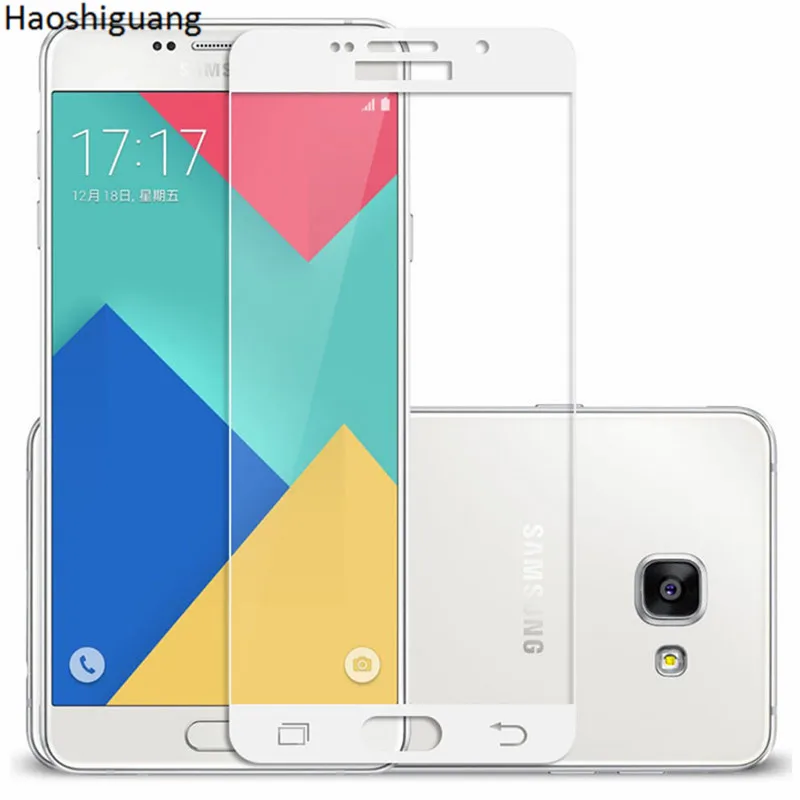 

For Samsung Galaxy A5 2016 SM-A510F/DS A510M A510 A5100 A5108 A510Y Full Cover Tempered Glass Screen Protector Protective Film