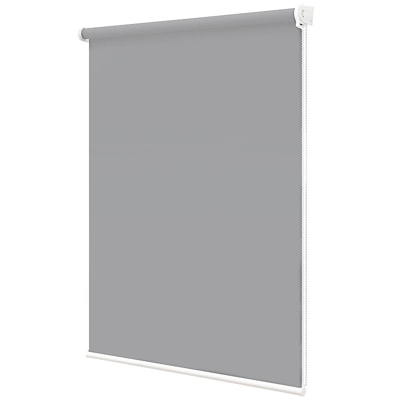 CASAYA gris persianas enrollables sistema de perforación Oficina cocina cama habitación media sombra o persianas de pantalla completa tamaño personalizado CASAYA gris persianas enrollables sistema de perforación Oficina cocina cama habitación media sombra o persianas de pantalla completa tamaño personalizado