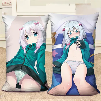 

Amellor 40x60CM Japanese cartoon anime Decorative pillow Eromanga sensei body pillow cushion Soft Two-sided Printed Pillow Gifts