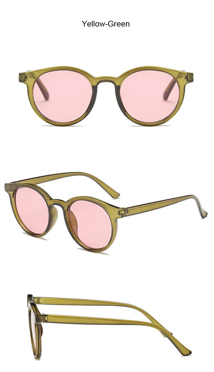 Модные милые сексуальные ретро солнцезащитные очки кошачий глаз, Женские винтажные брендовые дизайнерские Круглые Солнцезащитные очки для женщин и мужчин UV400